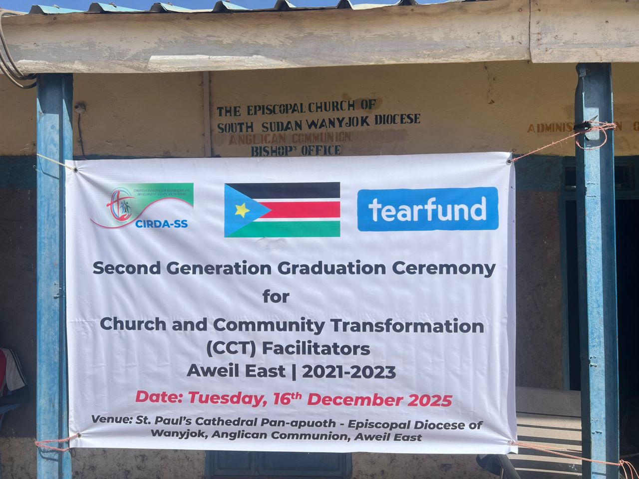 CIRDA and Tearfund Celebrate the Graduation of Second Generation CCT Facilitators in Aweil East